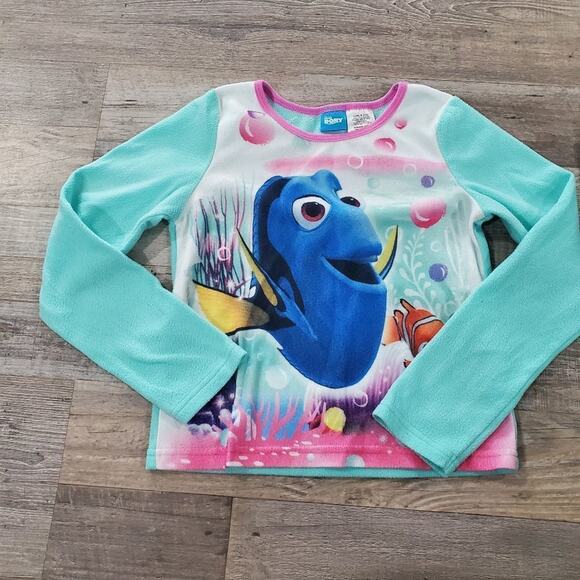 Disney Pixar finding dory girls 7/8 pajamas - Picture 2 of 8